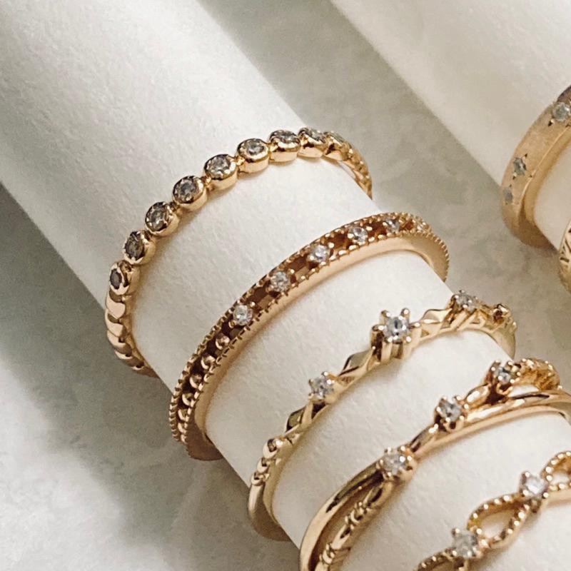 CEDONY | 日系優雅簡約 疊戴戒指 多款絕版戒款大集合 可以訂做尾戒尺寸｜戒指 閉口戒指-細節圖2