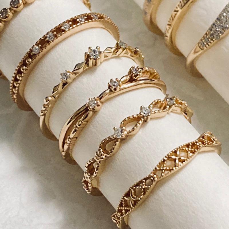 CEDONY | 日系優雅簡約 疊戴戒指 多款絕版戒款大集合 可以訂做尾戒尺寸｜戒指 閉口戒指-細節圖3