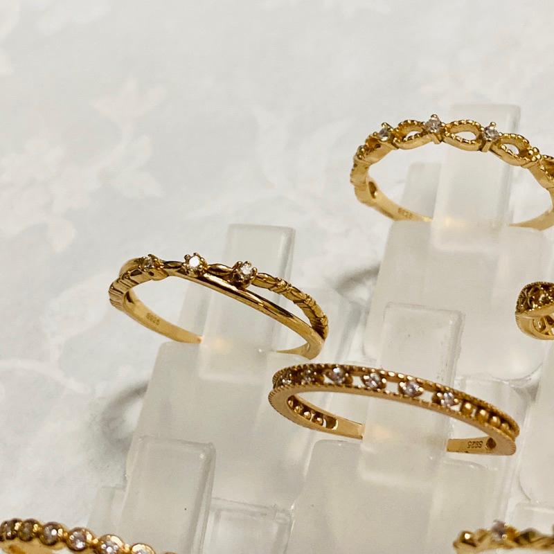 CEDONY | 日系優雅簡約 疊戴戒指 多款絕版戒款大集合 可以訂做尾戒尺寸｜戒指 閉口戒指-細節圖5