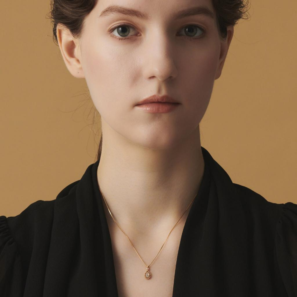 CEDONY | 春季限量新品 華麗雕花天然黃水晶首飾 多款可選 日本品牌同款 | 項鍊 戒指 耳釘 耳夾-細節圖8