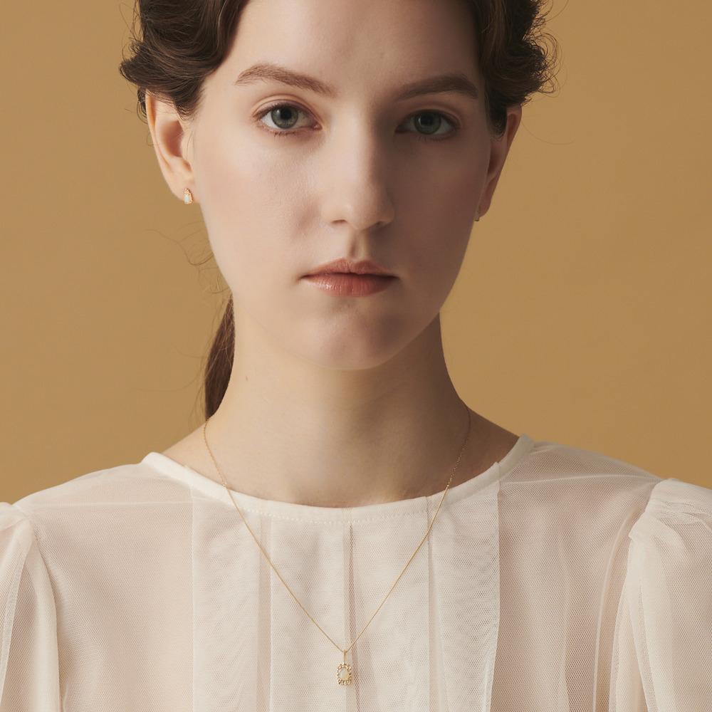 CEDONY | 日系輕奢首飾 非洲進口天然蛋白石 日牌同款 | 吊墜 項鍊 戒指 耳釘 耳夾 歐泊 澳寶-細節圖7