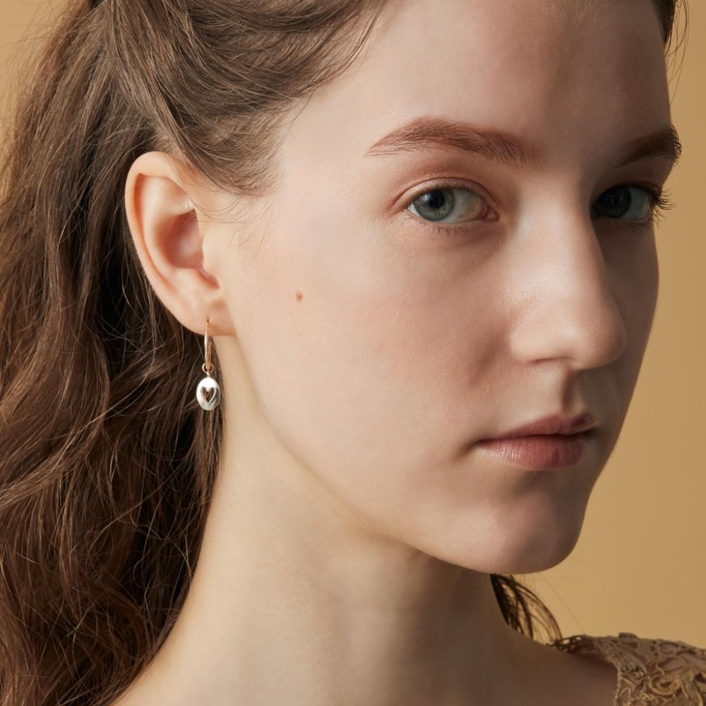 CEDONY | 2022夏季單品「空心」 純銀耳墜 不對稱耳環套組 日本專櫃agete同款 | 耳釘 耳墜-細節圖5