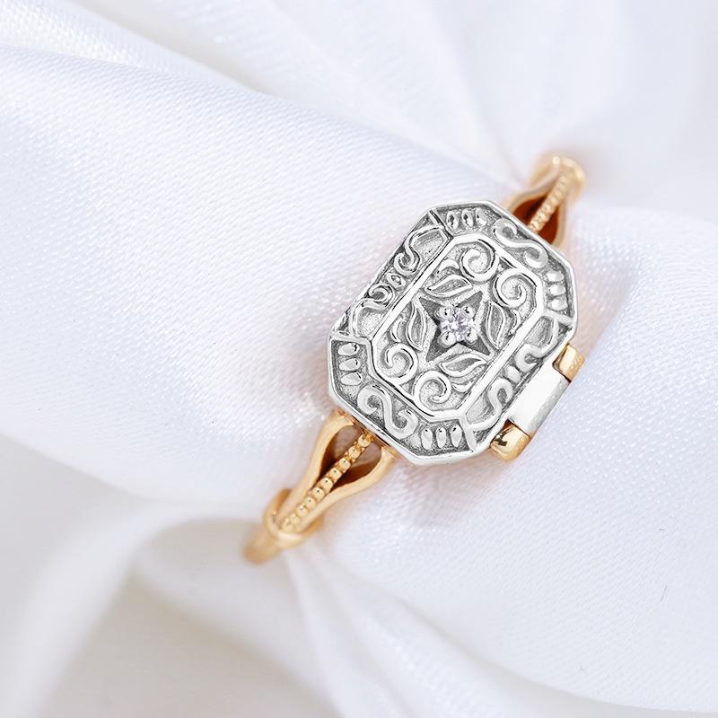 CEDONY | 英式古董首飾 「Dears情感珠寶」系列 雙戒疊戴戒指 日本專櫃同款 | 戒指-細節圖3