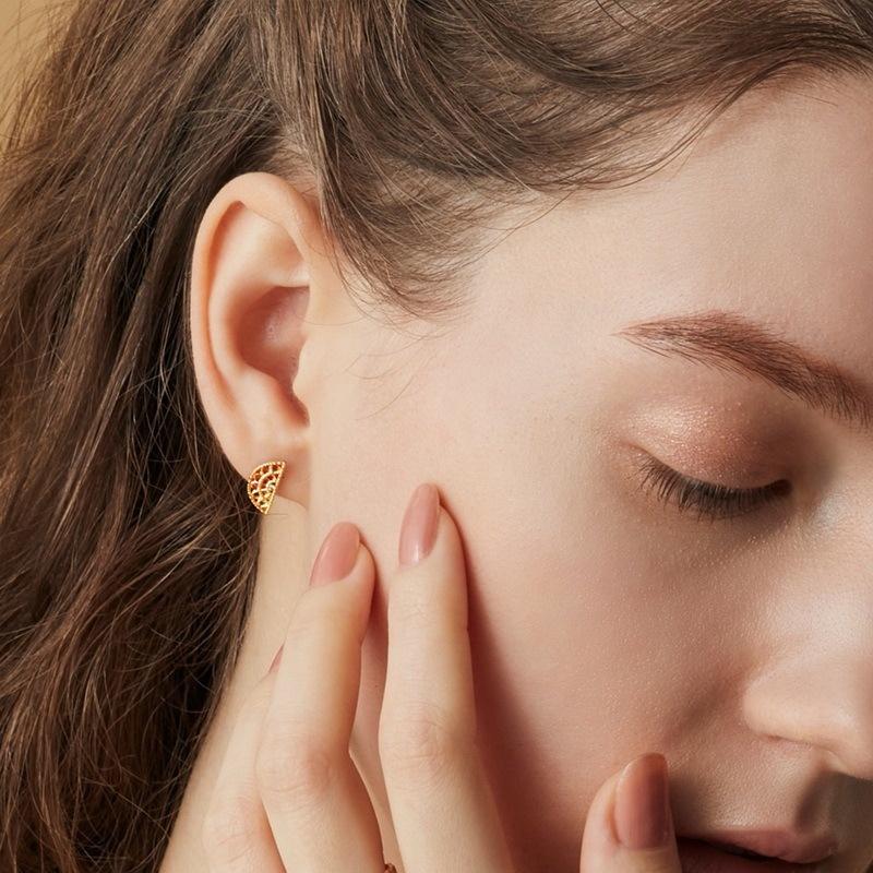 CEDONY | 絕版品再現 中世紀風格 特殊又復古的鏤空花紋 通體S925純銀首飾 日本專櫃同款 | 項鍊 耳釘 戒指-細節圖4