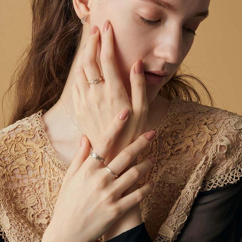 CEDONY | 絕版品再現 中世紀風格 特殊又復古的鏤空花紋 通體S925純銀首飾 日本專櫃同款 | 項鍊 耳釘 戒指-細節圖5