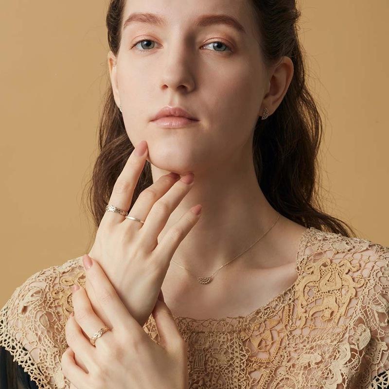 CEDONY | 絕版品再現 中世紀風格 特殊又復古的鏤空花紋 通體S925純銀首飾 日本專櫃同款 | 項鍊 耳釘 戒指-細節圖6