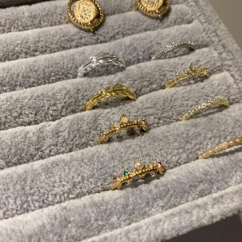 CEDONY | 輕奢訂製彩鑽皇冠戒指 日系氣質女孩必買 日本品牌NOJESS同款 | 戒指-細節圖4