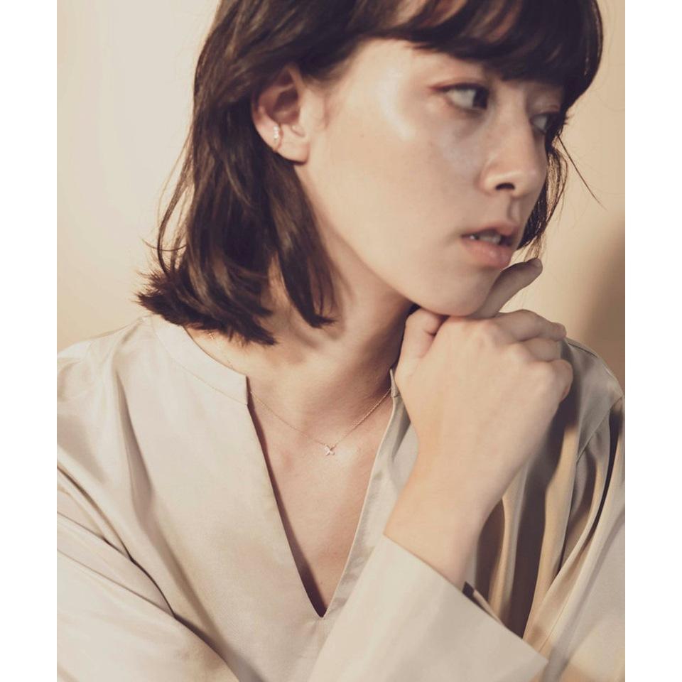 CEDONY | 簡約而優雅的自由曲線 珍珠蛋白石項鍊 珍珠耳骨夾可當尾戒戴 | 項鍊 戒指 耳骨夾 耳夾 尾戒-細節圖3