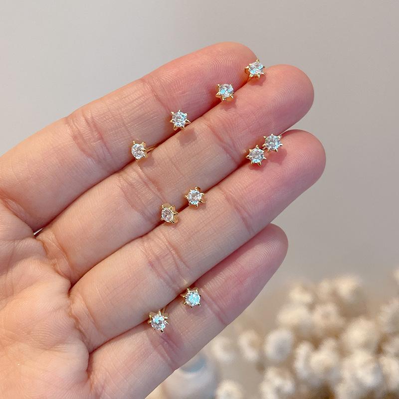 CEDONY | 日系珠寶首飾 璀璨流星白鋯鑽系列 多款可選 日牌同款 | 項鍊 手鍊 耳釘 耳夾-細節圖5