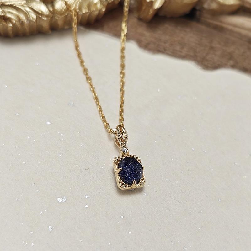 CEDONY｜閃耀宇宙星河 雙層石工藝系列 紫金石拼貼白水晶 復古花紋設計 星夜光芒｜吊墜 項鍊 戒指 耳釘 耳夾-細節圖2