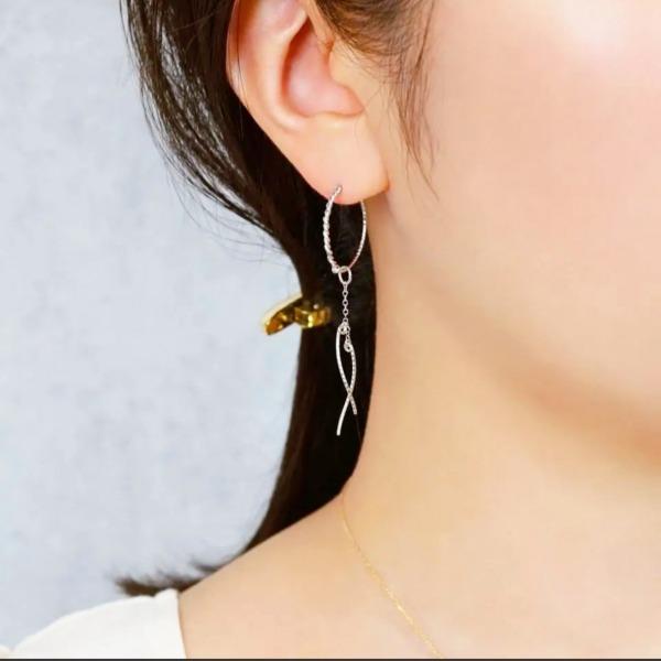 CEDONY | 春季調色盤耳環套組 天然草莓晶 新鮮莓果 耳環套組 可拆卸使用 日牌同款 | 耳環 耳圈 耳墜-細節圖7