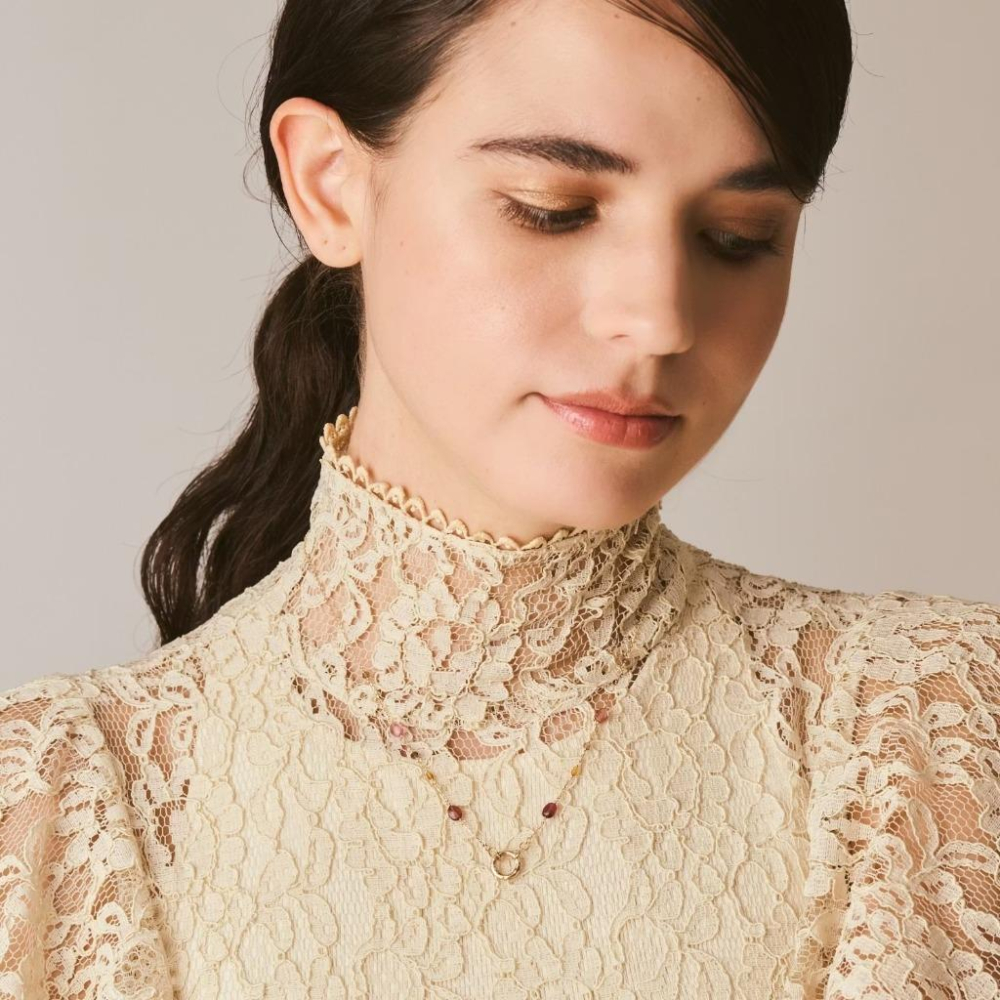 CEDONY | 溫暖而深邃的光芒 秋冬季節限定 天然黃水晶項鍊套組 可以拆卸使用 復刻日系輕奢飾品 | 項鍊 戒指-細節圖9