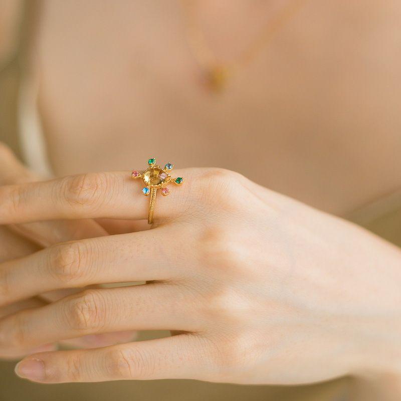 CEDONY | 日系輕奢純手工 輕巧羽毛 彩虹曙光首飾套組 日本專櫃同款 | 項鍊 手鍊 耳釘 戒指-細節圖8