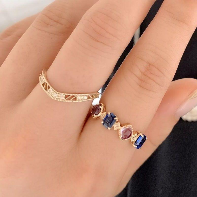 CEDONY | 2025年 春夏季節新品 最受歡迎的日系輕珠寶 天然水晶戒指 日本專櫃同款 | 戒指-細節圖2