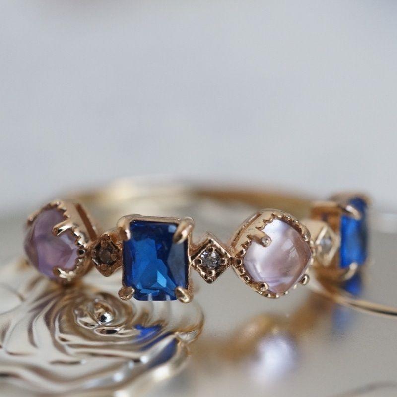 CEDONY | 2025年 春夏季節新品 最受歡迎的日系輕珠寶 天然水晶戒指 日本專櫃同款 | 戒指-細節圖4