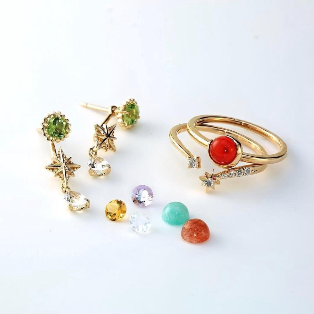 CEDONY | 星辰系列套組 專櫃Star Jewelry聖誕節限量款 多可選 | 戒指 鏈條開口戒 耳環-細節圖2