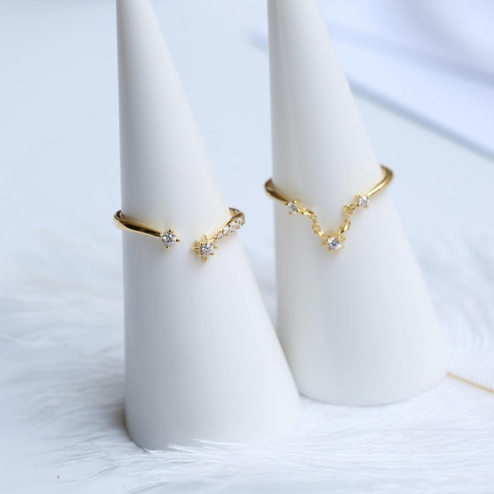 CEDONY | 星辰系列套組 專櫃Star Jewelry聖誕節限量款 多可選 | 戒指 鏈條開口戒 耳環-細節圖6