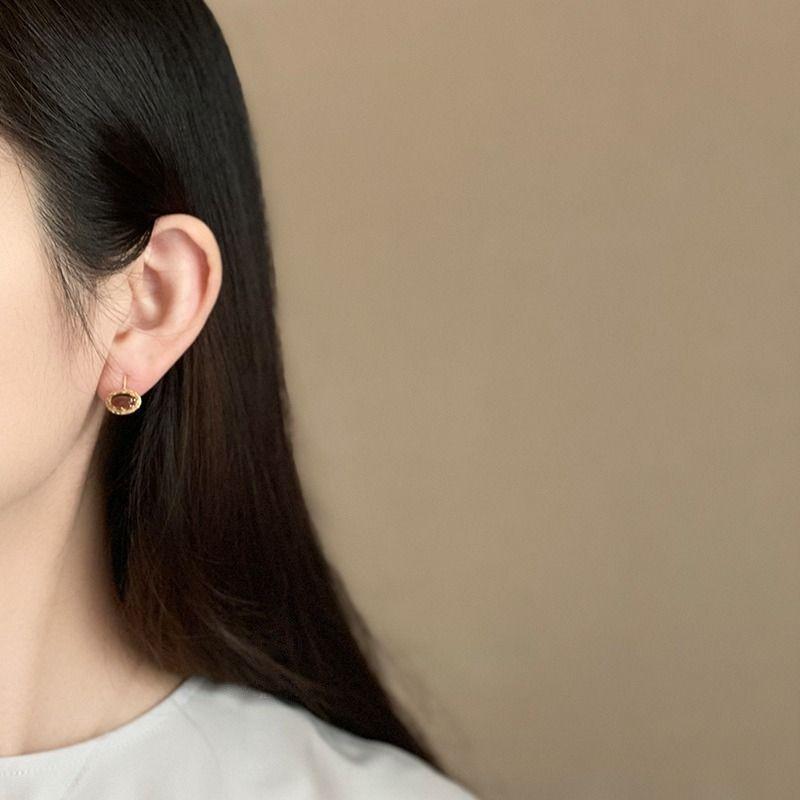 CEDONY | 日系冷門奢華設計 重工打造 天然茶晶華麗首飾組合 | 項鍊 鍊墜 耳環 戒指-細節圖6