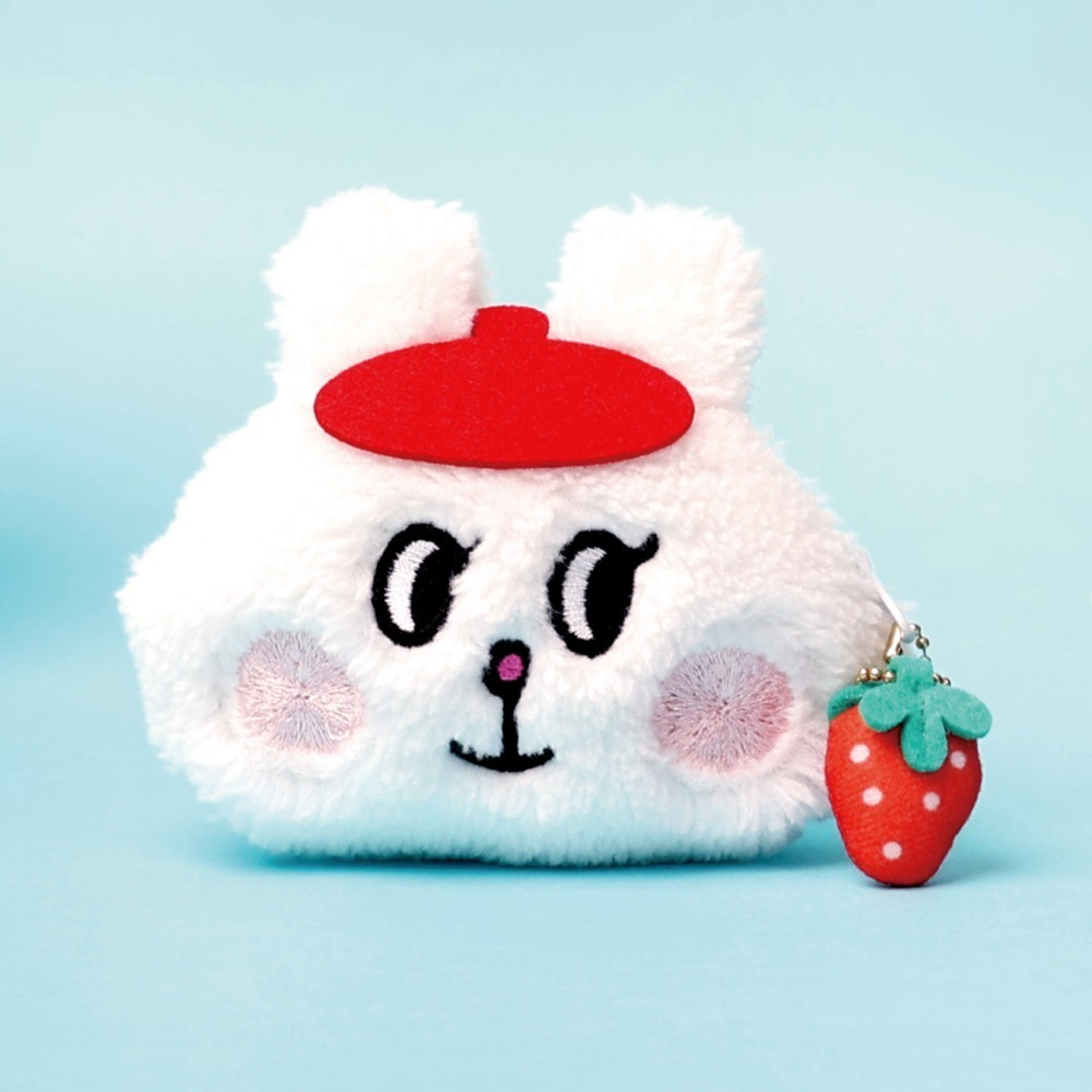 全新現貨🐰 鶴茶樓 x 兔子便利商店 聯名 Bunni Konbiny 購物袋 飲料提袋 絨毛玩偶吊飾 絨毛零錢包 娃娃-規格圖5