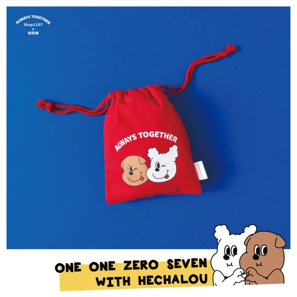 全新現貨🐶 鶴茶樓 x 1107 韓國狗狗 療癒小隊 聯名周邊商品 絨毛抱枕 韓國文創插畫聯名 環保購物袋 周邊 飲料-規格圖4