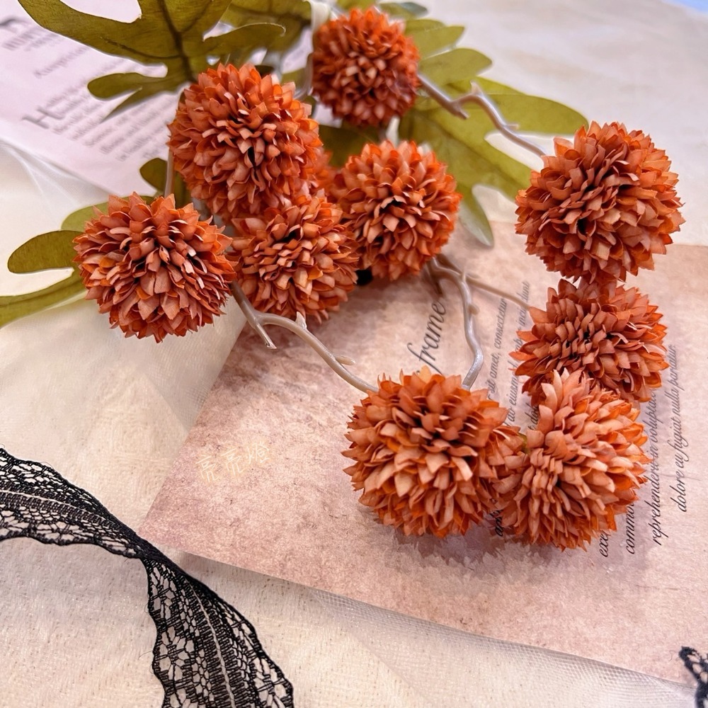 台灣現貨💐 漫舞蒲公英 仿真蒲公英 擺拍 拍攝道具 裝飾花 插花裝飾 婚禮佈置 居家佈置 拍照道具 蒲公英 仿真花-規格圖9