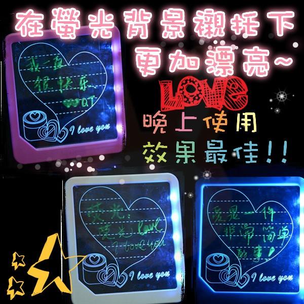 {現貨}LED高亮螢光留言板 亮度保證 廣告電子板 發光留言板 發光寫字板創意螢光 LED電子廣告板 附螢光筆 不挑色-細節圖8