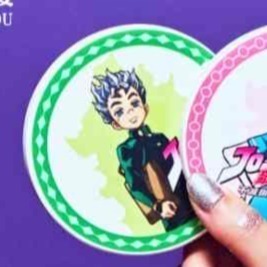 現貨 鶴茶樓 JoJo 奇妙冒險 不滅鑽石 限量聯名周邊 野餐墊 滑鼠墊 撲克牌 杯墊 抱枕 手機支架 飲料提袋 玻璃杯-規格圖11