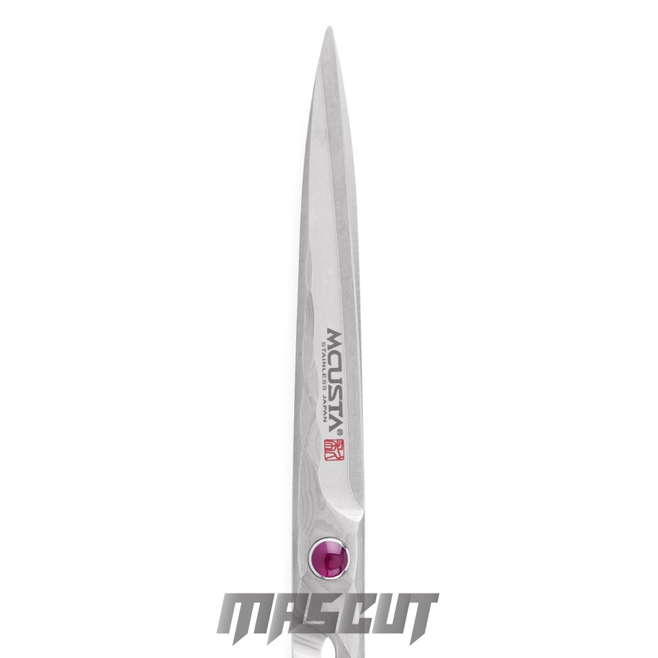 MCUSTA 櫻花大馬士格鋼-剪刀 大馬士革剪刀 文具剪刀 事務剪刀 手藝剪刀 料理剪刀-細節圖2