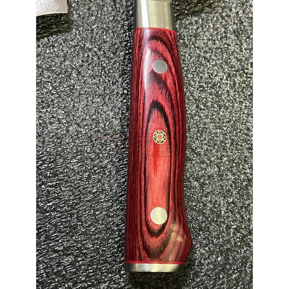 「工具家達人」 三昧 Mcusta 紅蓮 牛刀 三德刀 料理刀 主廚刀 西餐刀 菜刀 日本製 紅柄-細節圖7