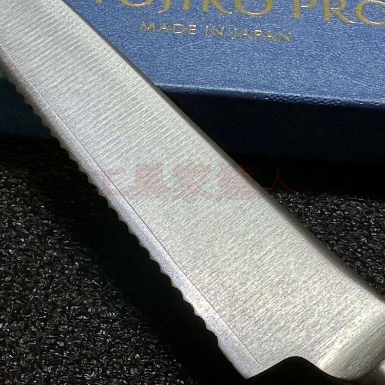 「工具家達人」 藤次郎 日本製  F-629 鐵柄麵包刀 麵包刀 吐司刀 鋸齒刀 吐司切邊 切邊刀 烘培刀 VG-10-細節圖6
