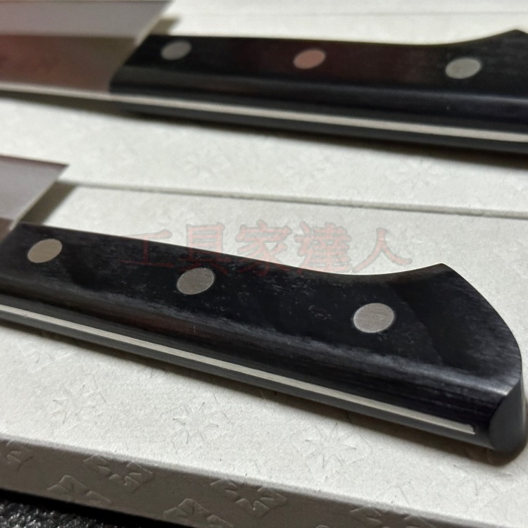 「工具家達人」 日本製 藤次郎 日本愛用三德刀 日式菜刀 F-315 F-316 菜刀 料理刀 洋刀 小 牛刀 菜切-細節圖4