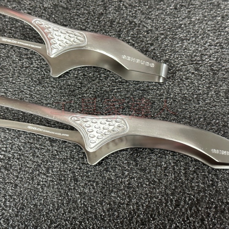 「工具家達人」 燕三條 仙武堂 日本製 燒肉夾 不鏽鋼18-8 烤肉夾 輕便夾 料理夾 菜夾 多功能夾-細節圖5