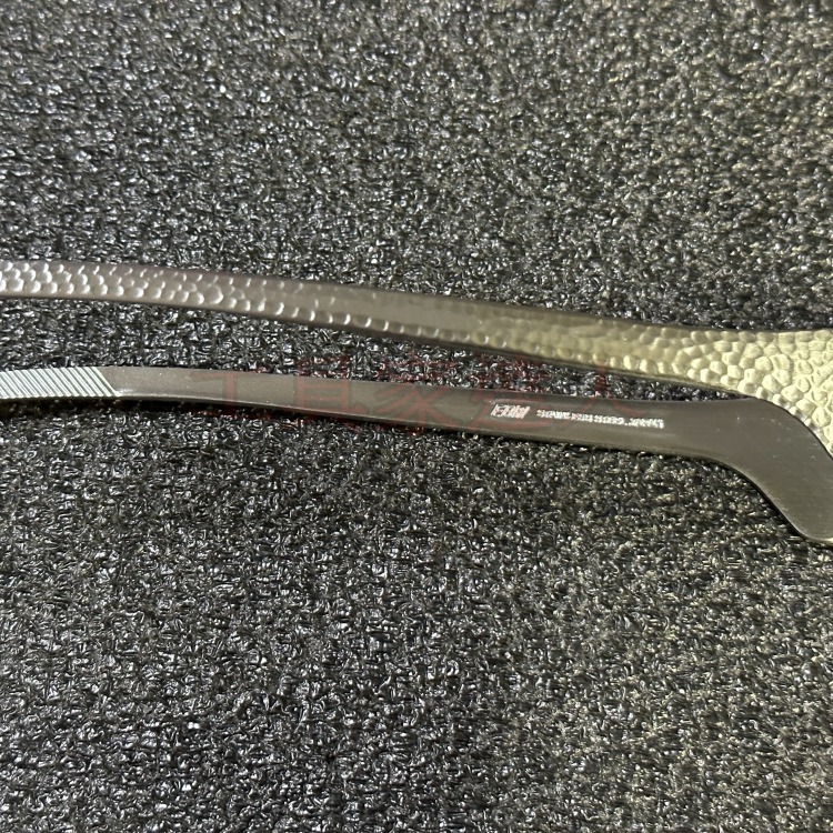 「工具家達人」 燕三條 EBM 日本製 鎚目 燒肉夾 不鏽鋼18-0 烤肉夾 輕便夾 料理夾 菜夾 多功能夾-細節圖3