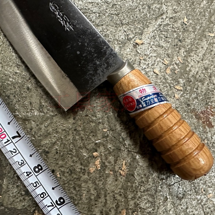 「工具家達人」 台灣製 K5高碳鋼 魚刀 台式魚刀 小魚刀 漁刀 殺魚刀 長魚刀 角谷別作 台中菜刀王-細節圖4
