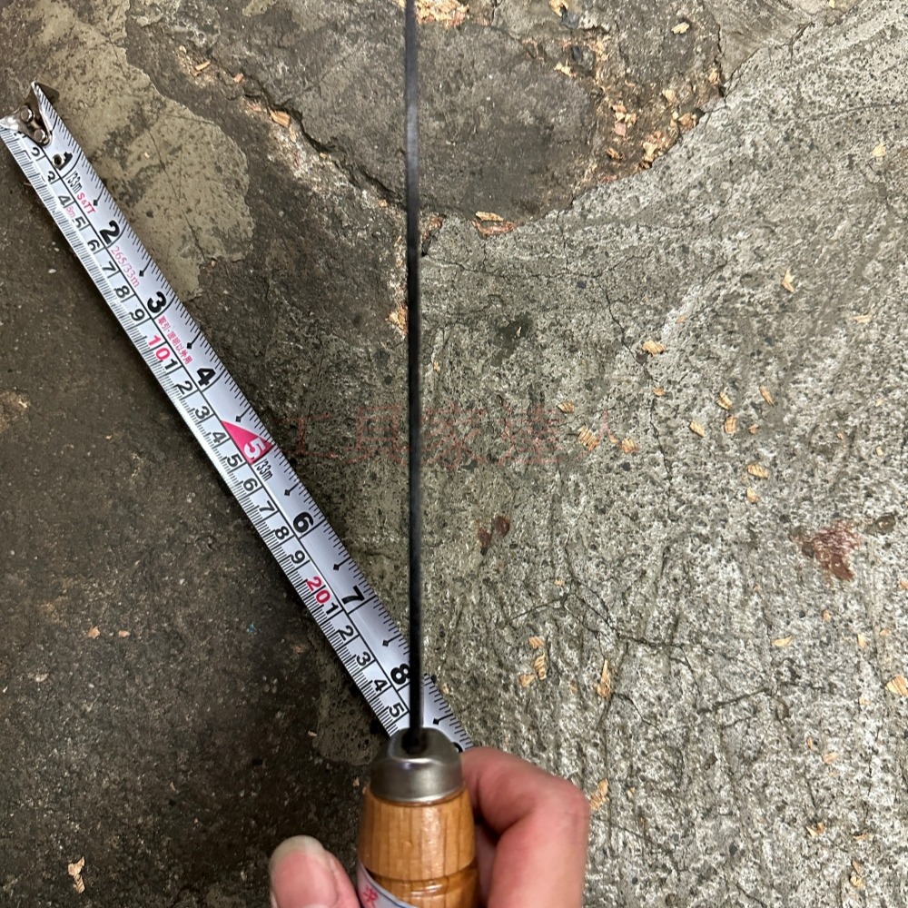 「工具家達人」 台灣製 K5高碳鋼 魚刀 台式魚刀 小魚刀 漁刀 殺魚刀 長魚刀 角谷別作 台中菜刀王-細節圖5