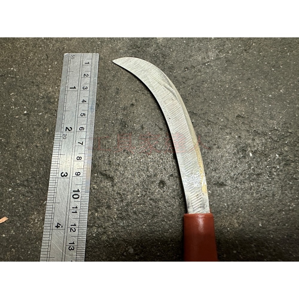 久保利 塑膠柄 咖啡色柄 香蕉刀 好用 鋒利-細節圖4