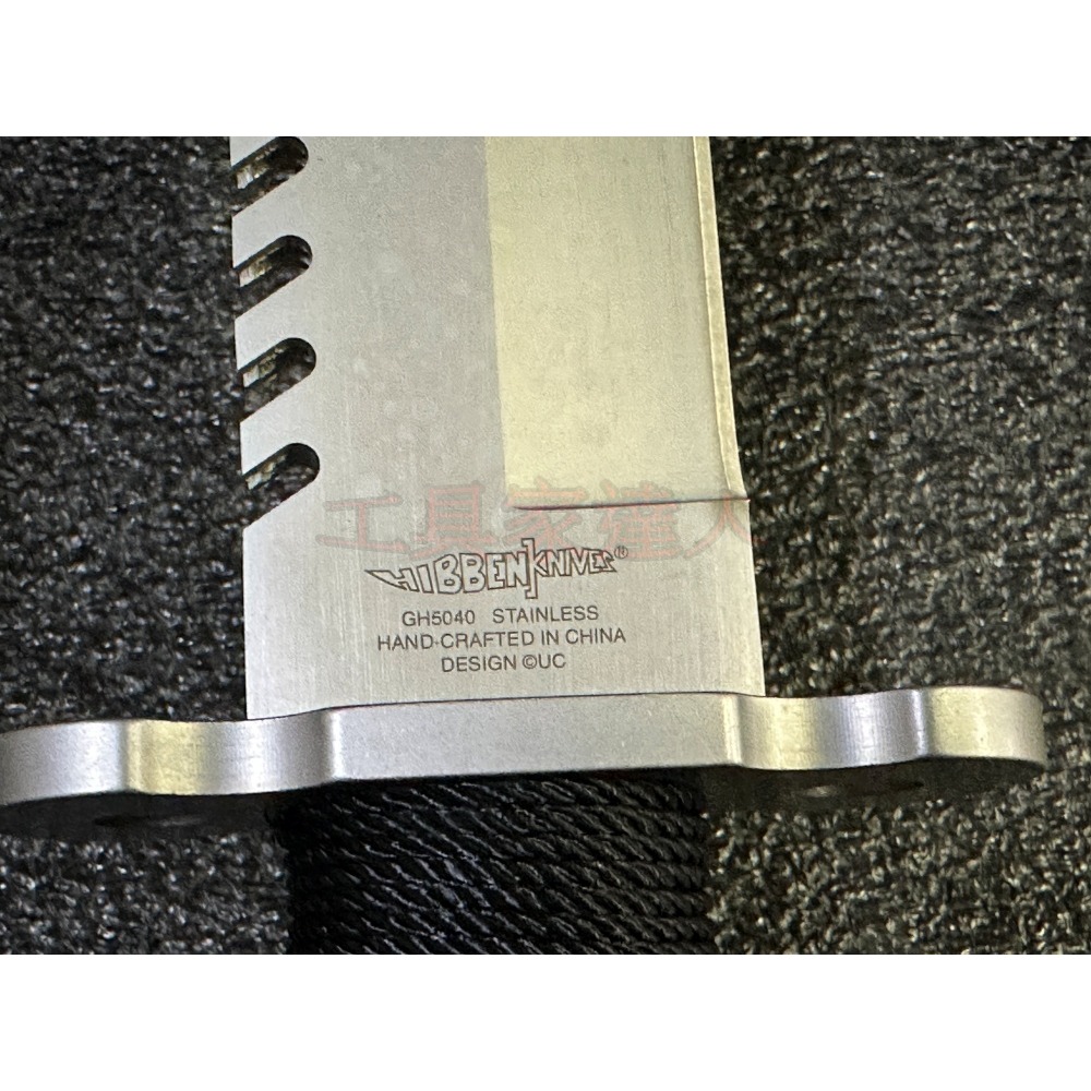 「工具家達人」 HIBBEN GH5040 生存刀-直刀UNITED 藍波刀登山刀露營刀野外生存必備品-細節圖5