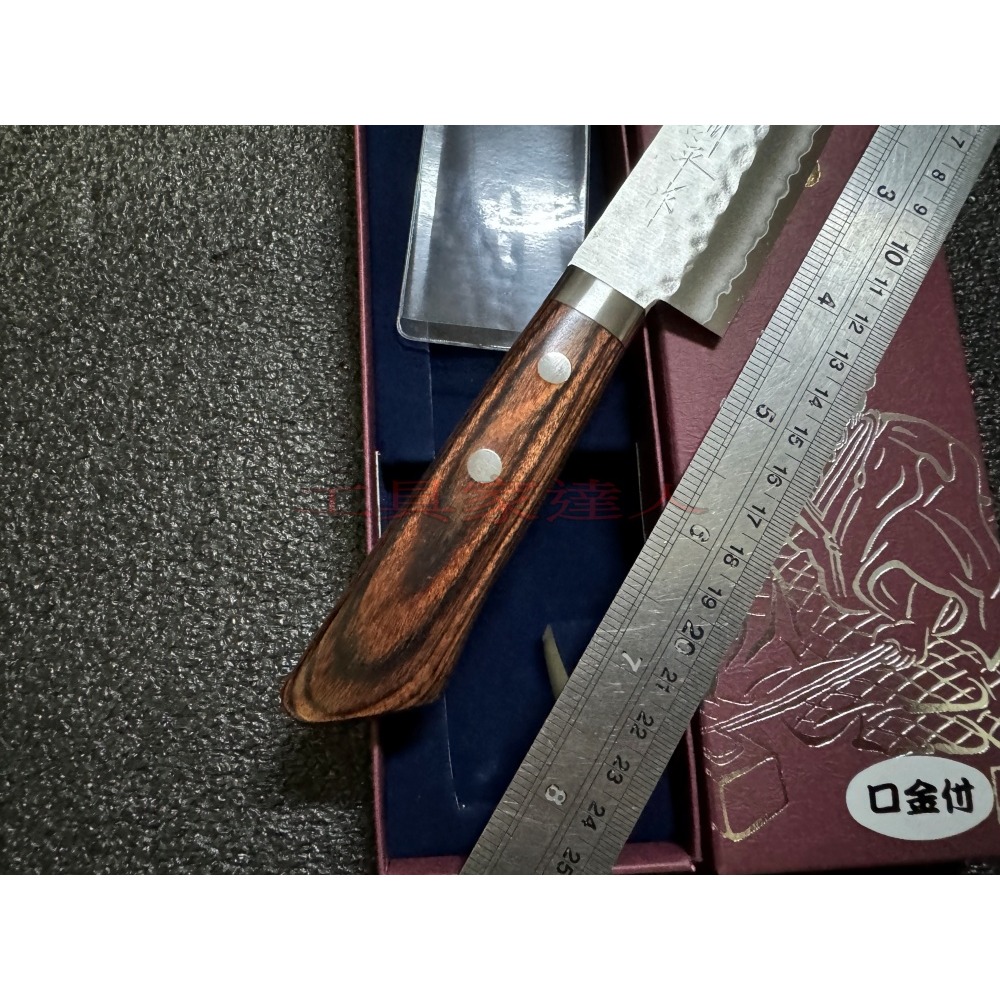 「工具家達人」 日本製 VG-1 訓平作 小三德 三德刀 廚用刀 日式刀 菜刀 料理刀 水果刀 菜切-細節圖3