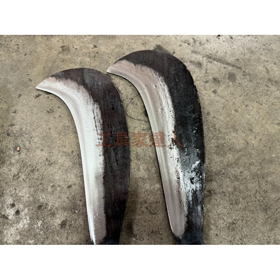 「工具家達人」 台灣製 🇹🇼 本職用 職業用 鍛打柴刀 勾尾柴刀 鐵柄柴刀 傳統柴刀 砍竹子劈刀 砍刀 台灣柴刀-細節圖2