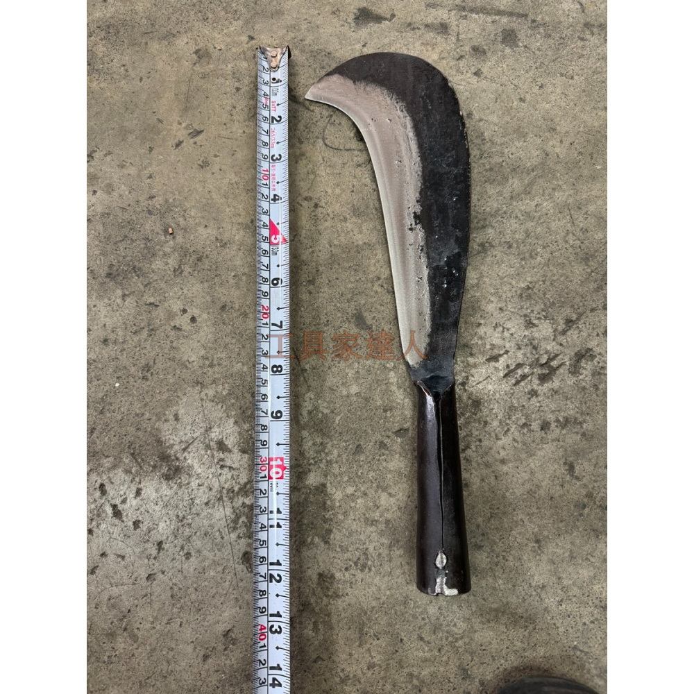 「工具家達人」 台灣製 🇹🇼 本職用 職業用 鍛打柴刀 勾尾柴刀 鐵柄柴刀 傳統柴刀 砍竹子劈刀 砍刀 台灣柴刀-細節圖7