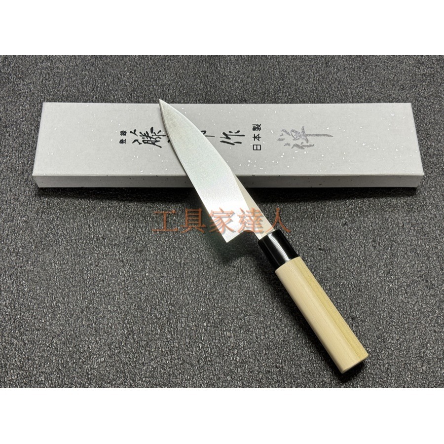 「工具家達人」 日本 藤次郎 禪 FD-571 出刃 155mm VG10 魚刀 身卸出刃-細節圖4