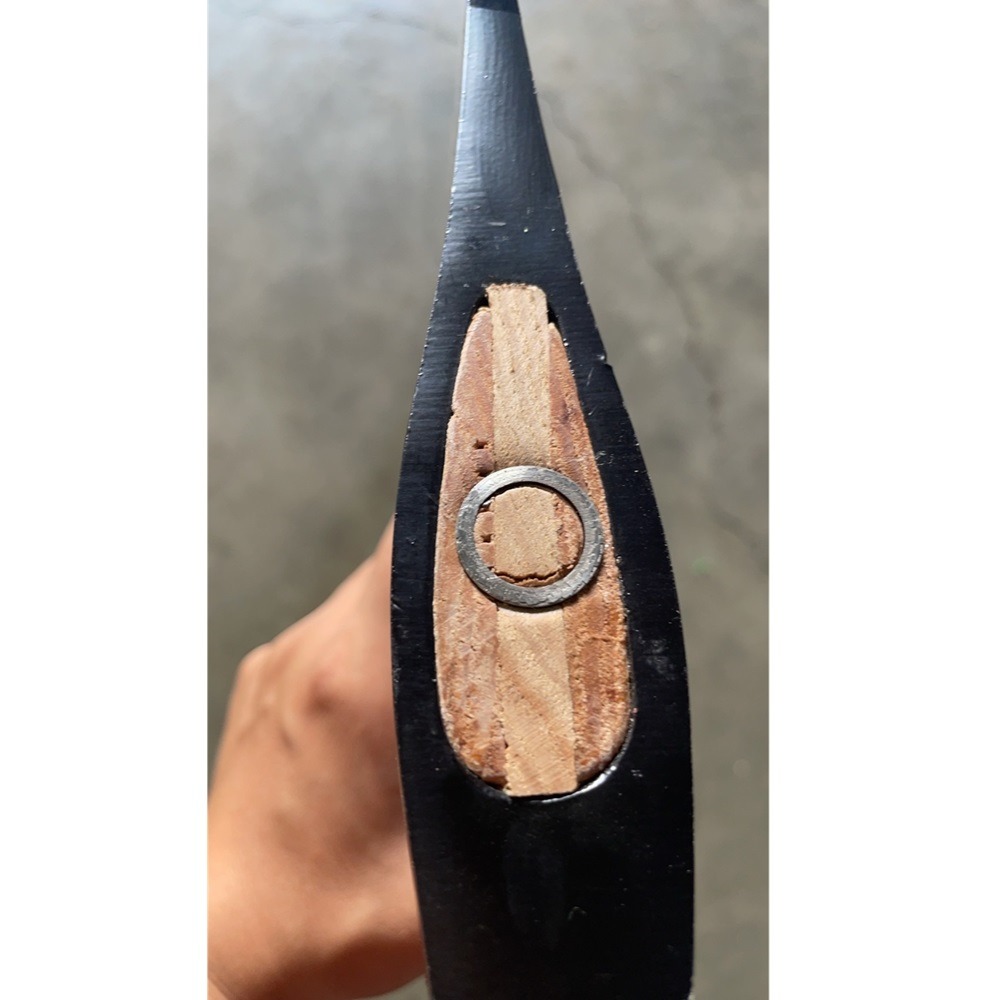 「工具家達人」 台灣製🇹🇼 桃花心木 斧頭 大斧 大槌斧 露營 斧頭 破竹頭 竹頭 破木材 砍木材-細節圖3