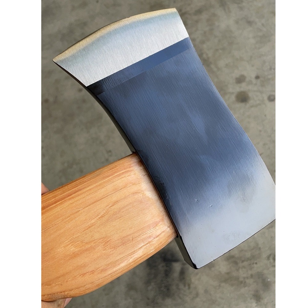 「工具家達人」 台灣製🇹🇼 桃花心木 斧頭 大斧 大槌斧 露營 斧頭 破竹頭 竹頭 破木材 砍木材-細節圖5