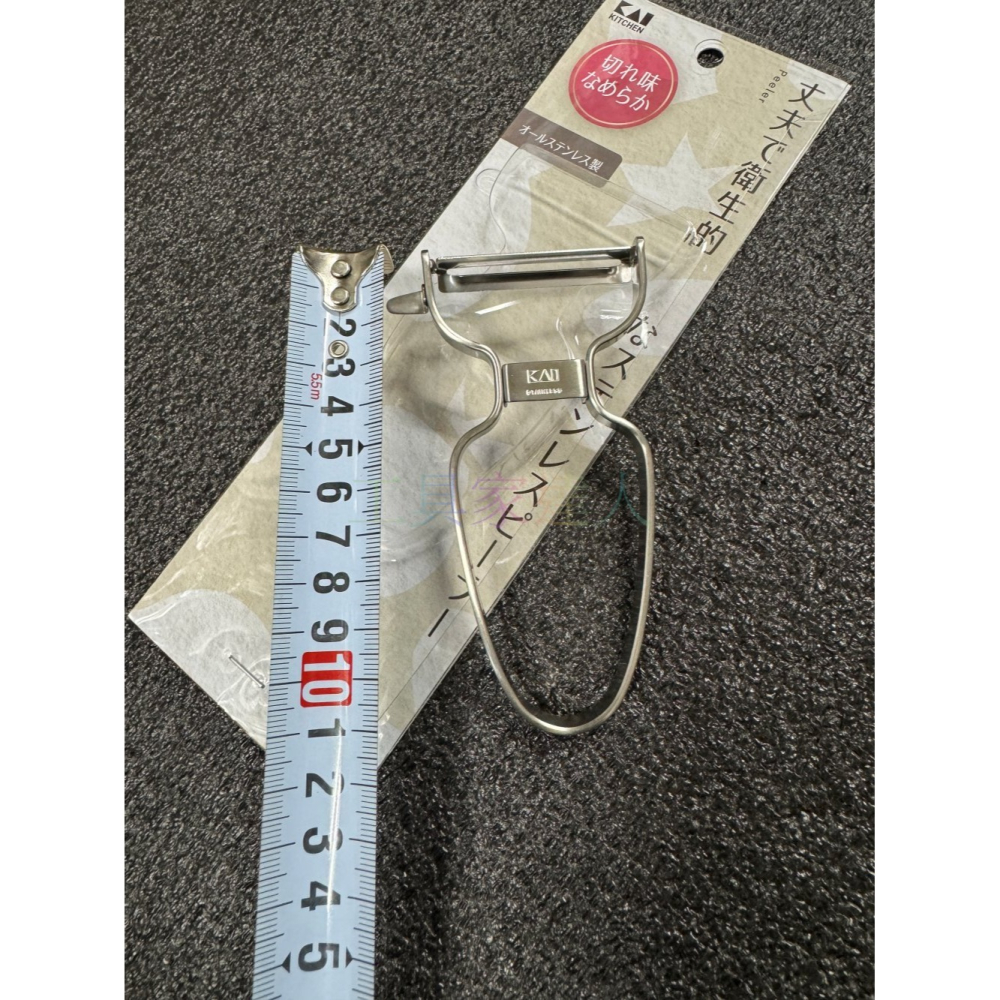 「工具家達人」 貝印 KAI 削皮器 刨水果 削水果 刮皮刀 刮刨 刨刀 削皮 皮引器 DH-8009 DH-7163-細節圖5