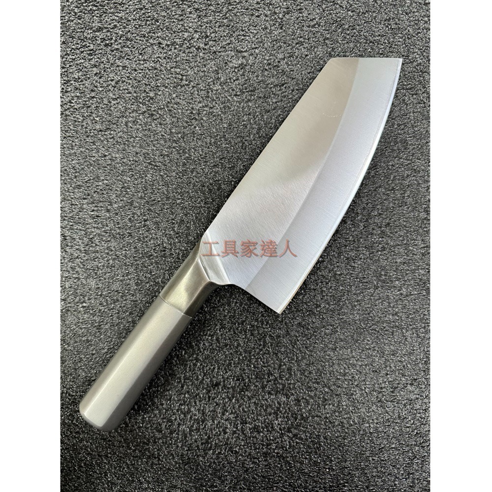 「工具家達人」鐵八角 肉桂刀 西滿鐵店 銀鋼 台灣製 鐵柄 職業 肉桂刀 片刀 薄刃 菜刀 中式廚刀-細節圖4