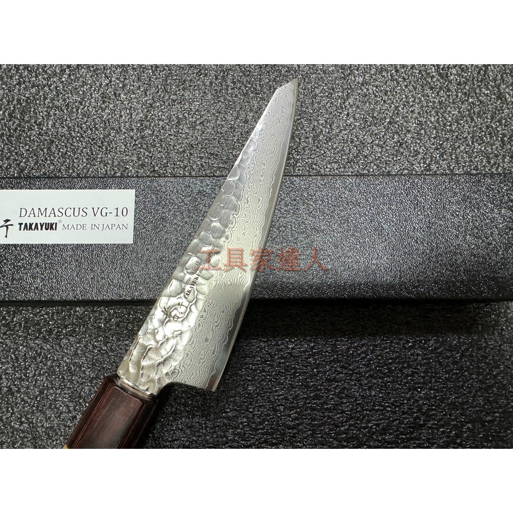 「工具家達人」 堺孝行 關東型剃骨刀 33層 大馬士革 VG-10 出骨刀 剃骨刀 刻骨刀 日式串燒 雞肉刀 骨透角-細節圖3