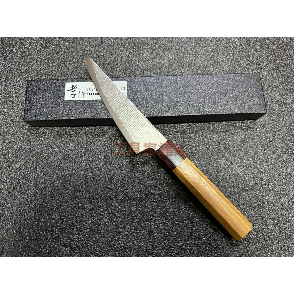 「工具家達人」 堺孝行 關東型剃骨刀 33層 大馬士革 VG-10 出骨刀 剃骨刀 刻骨刀 日式串燒 雞肉刀 骨透角-細節圖4