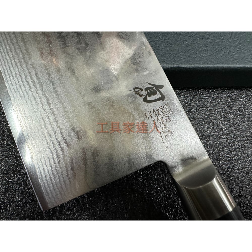 「工具家達人」 日本製 貝印 旬 經典 DM-0712 中華片刀 中式片刀 180mm 片刀 VG-MAX - 工具家達人 - iOPEN Mall