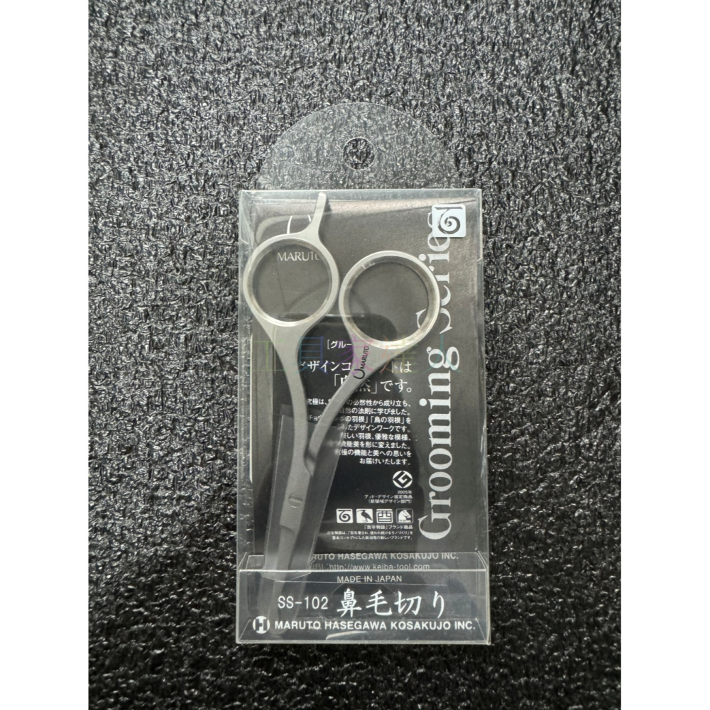 MARUTO SS-102 日本製 剪刀 圓頭剪刀 鼻毛剪 專業等級-細節圖4