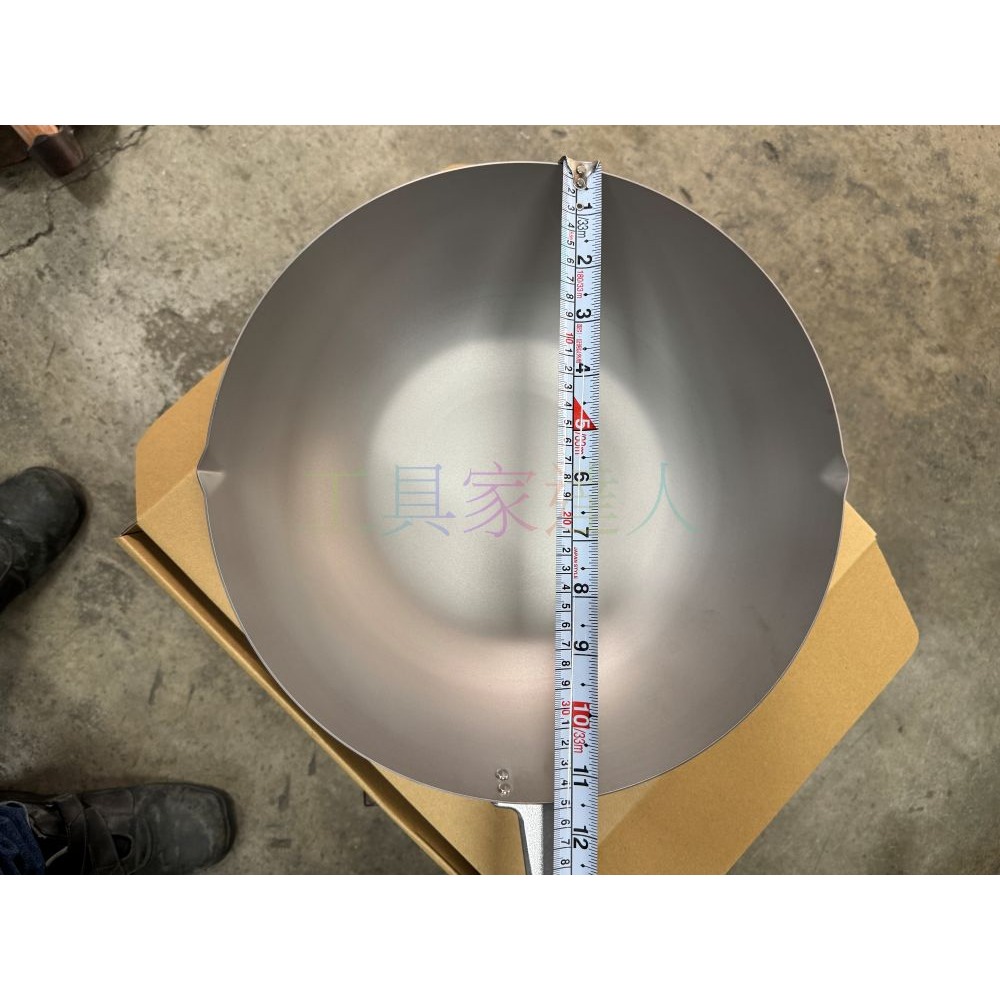 吉川金屬 YOSHIKAWA 鈦鍋 炒菜鍋 純鈦超輕量炒鍋 36公分炒鍋 無塗層炒鍋 「工具家達人」-細節圖6